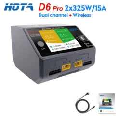 Original HOTA D6 Pro Black AC 200w DC 2x325w /15a Channel Smart Battery Charger Discharger Lipo Charger For Rc Drone Spare Parts -Remote Control Car Shop H9a21ae9a18e543e88f486dde5b7af6878