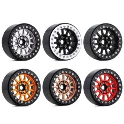 INJORA 136g/pcs 2.2" Metal Beadlock Wheel Rim 12-Spokes For RC Crawler Car TRX4 TRX6 Axial SCX10 90046 RR10 Wraith -Remote Control Car Shop H9be341e88d93497f97308926f3367502D