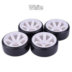 4PCS 1/10 RC Drift Cars Hot Wheel Hub Hard Pattern Tyre For 1:10 Traxxas HSP HPI Sakura TT01 Tamiya RC Drift Car Accessories -Remote Control Car Shop H9c5c7b1ecbed455c95152d786ff42de3Q
