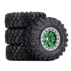 INJORA 4PCS 1.0" Beadlock 52*17mm Wheel Rims Tires Set For 1/24 RC Crawler Car Axial SCX24 90081 AXI00001AX24 (W1022-T2420) -Remote Control Car Shop H9c5f1a52971143218c5adea6b5b4c276c