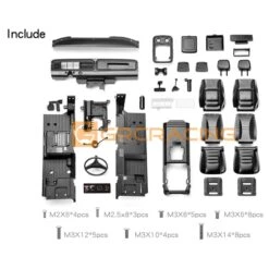 GRC RC Car Full Interior Body Shell Cab Seat Kit For 1/10 RC Crawler TRX-4 Bronco G161R -Remote Control Car Shop H9d3f9d12a0354fb6a554bea40c332504G