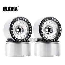INJORA 4PCS 1/10 RC Rock Crawler Aluminum 2.2 Beadlock Wheel Rims For Axial SCX10 RR10 Wraith 90048 90018 TRX4 TRX-6 -Remote Control Car Shop HTB1Gs1PXPvuK1Rjy0Faq6x2aVXas