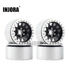INJORA 4PCS 1/10 RC Rock Crawler Aluminum 2.2 Beadlock Wheel Rims For Axial SCX10 RR10 Wraith 90048 90018 TRX4 TRX-6 -Remote Control Car Shop HTB1IA5PXI vK1RkSmRyq6xwupXaJ