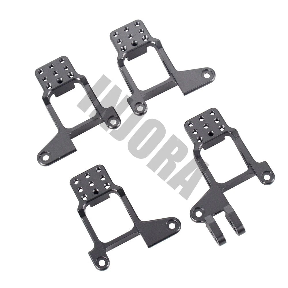 INJORA 4PCS Aluminum Front & Rear Shock Towers Mount For 1/10 RC Crawler TRX-4 TRX4 8216 Upgrade Parts 6 INJORA 4PCS Aluminum Front & Rear Shock Towers Mount For 1/10 RC Crawler TRX-4 TRX4 8216 Upgrade Parts - Image 6