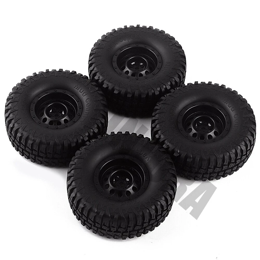 INJORA 4Pcs Plastic 1.9" Wheel Rim Tires Set For 1/10 RC Crawler Car Axial SCX10 90046 Tamiya CC01 D90 D110 9 INJORA 4Pcs Plastic 1.9" Wheel Rim Tires Set For 1/10 RC Crawler Car Axial SCX10 90046 Tamiya CC01 D90 D110 - Image 9