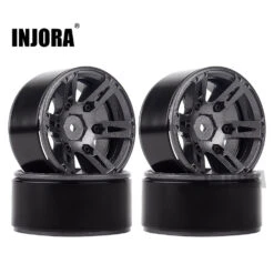 4PCS Metal Wheel Rim 1.9 Inch BEADLOCK For 1/10 RC Rock Crawler Axial SCX10 90046 AXI03007 TAMIYA CC01 D90 TF2 TRX-4 -Remote Control Car Shop HTB1VEtsXlCw3KVjSZR0q6zcUpXa5