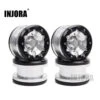 4Pcs 2.2 Inch Metal Beadlock Wheel Rim / Hub For 1/10 RC Rock Crawler Axial SCX10 RR10 90053 AX10 Wraith 90056 90045 YETI 90026