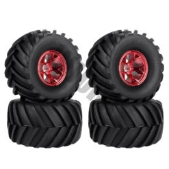 4Pcs Wheel Rim Tire Set For 1/10 RC Monster Truck HIMOTO HSP HPI Remote Control RC Truggy Car -Remote Control Car Shop HTB1rbz5afvsK1Rjy0Fiq6zwtXXa1