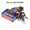 Smart 12 LED Flashing Lights Control System Group For 1/10 RC Car /RC Crawler Axial SCX10 90046 D90 Tamiya HSP Traxxas
