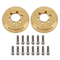 INJORA 2PCS Brass 63g Internal Counterweight For 1.9 2.2 Inch Wheel Rims Axial SCX10 90046 TRX4 TRX6 VS4-10 RC Crawler Car -Remote Control Car Shop Hab83deeb58714df0b666ec2d091c9894f