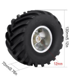 4Pcs Wheel Rim Tire Set For 1/10 RC Monster Truck HIMOTO HSP HPI Remote Control RC Truggy Car -Remote Control Car Shop Hbc4b63d9361b4589b15506f002cce839r