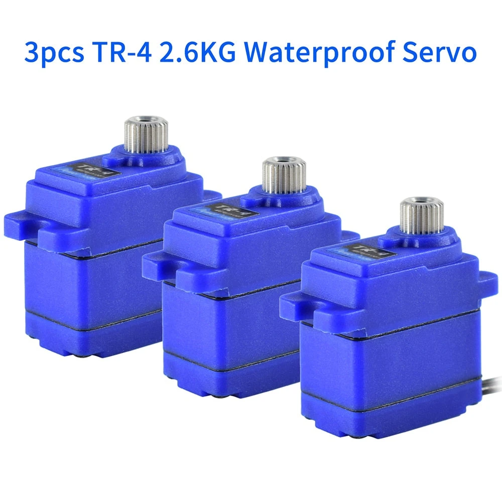 PowerHD TR-4 TR4 Mini 7.4V 2.6KG Waterproof Metal Gear Servo For Traxxas TRX4 RC Vehicles Model Parts Replaces 2065 2 PowerHD TR-4 TR4 Mini 7.4V 2.6KG Waterproof Metal Gear Servo For Traxxas TRX4 RC Vehicles Model Parts Replaces 2065 - Image 2