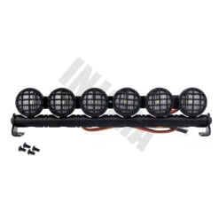INJORA 152MM Multi-function LED Light Bar For 1/10 RC Crawler Car Axial SCX10 90046 TRX-4 Upgrade -Remote Control Car Shop Hc3de3008dab647eb808a2c762ff836b8U
