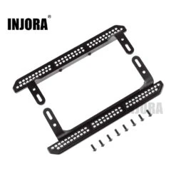 INJORA 2PCS Metal Rock Sliders Pedal For 1/10 RC Crawler Car TRX4 Upgrade Parts
