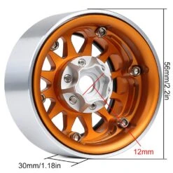 INJORA 4PCS Metal Wheel Hub 1.9 Beadlock Wheel Rim For 1:10 RC Crawler Axial SCX10 SCX10 II 90046 AXI03007 TRX-4 13 INJORA 4PCS Metal Wheel Hub 1.9 Beadlock Wheel Rim For 1:10 RC Crawler Axial SCX10 SCX10 II 90046 AXI03007 TRX-4 -Remote Control Car Shop Hcf183e3c73d9460cb2192f0bf0ece9a7W