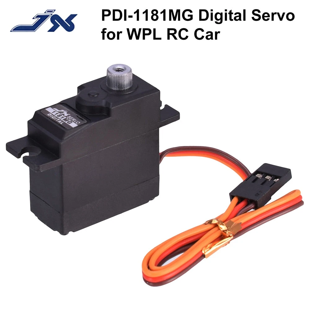 JX Servo PDI-1181MG 18g 3.5KG Digital Servo Metal Gear For WLtoys 144001 WPL RC Car B1/16 B24 C14 C24 Helicopter Airplane 1 JX Servo PDI-1181MG 18g 3.5KG Digital Servo Metal Gear For WLtoys 144001 WPL RC Car B1/16 B24 C14 C24 Helicopter Airplane