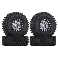 INJORA 52*18mm 1.0" Beadlock Wheel Rims Tires Set For 1/24 RC Crawler Axial SCX24 Deadbolt Gladiator Xiaomi JIMNY (W1022-T2410) -Remote Control Car Shop Hd4a794ade38e4264bcfcbbe1757a89c8t