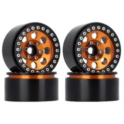 INJORA 4PCS 1.9 Metal Beadlock 8 Round Hole Wheel Hub Rim For 1/10 RC Crawler Axial SCX10 90046 AXI03007 TRX4 RedCat D90 -Remote Control Car Shop Hd87ece168caa4f9ab30c1b37955451a10