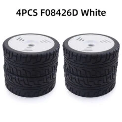 ZD Racing 100mm Rubber Tyres Wheels 17mm Hex For Redcat HSP HPI Kyosho Hobao Team Losi Carson 1/8 Buggy On-road RC Car -Remote Control Car Shop Hda41f048a4214a71a525d051a876fdb8f