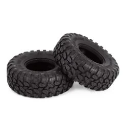 INJORA 4PCS 118*44mm 2.2" Rubber Wheel Tires For 1:10 RC Crawler Car TRX4 TRX6 Axial SCX10 90046 -Remote Control Car Shop He413481058d54093bc078b4959bfdd293