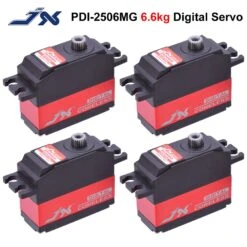 JX PDI-2506MG 6.6KG Metal Gear Digital Coreless Servo For 450 500 RC Helicopter For RC Helicopters And Remote Control Cars