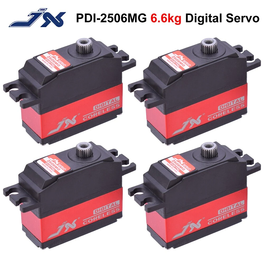JX PDI-2506MG 6.6KG Metal Gear Digital Coreless Servo For 450 500 RC Helicopter For RC Helicopters And Remote Control Cars 1 JX PDI-2506MG 6.6KG Metal Gear Digital Coreless Servo For 450 500 RC Helicopter For RC Helicopters And Remote Control Cars