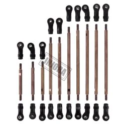 INJORA 10PCS Metal Unassembled Links Set Plastic Rod End For 1/10 RC Crawler 324mm Wheelbase TRX4 Upgrade -Remote Control Car Shop Hfb4792b5be2043b785a1a23fe3c59717a