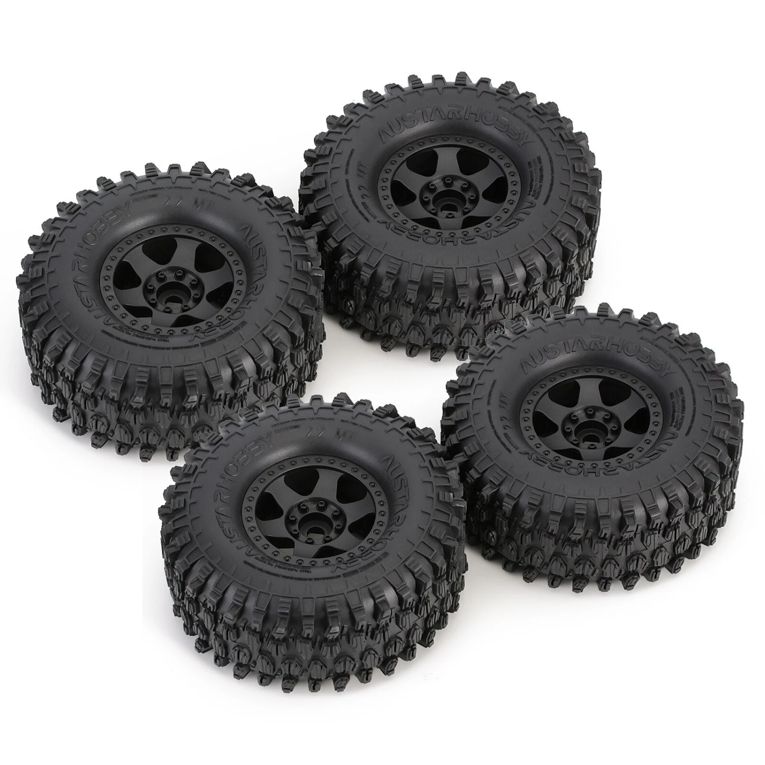 INJORA 2.2 Wheel Tires Set Beadlock Rims 130*46MM 4PCS For RC Rock Crawler Axial SCX10 RR10 Wraith KM5 6 INJORA 2.2 Wheel Tires Set Beadlock Rims 130*46MM 4PCS For RC Rock Crawler Axial SCX10 RR10 Wraith KM5 - Image 6