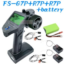 FLYSKY FS-G7P G7P 2.4G 7CH ANT Protocol Radio Transmitter PWM PPM I-BUS SBUS Output With FS-R7P R7P RC Receiver -Remote Control Car Shop S00e555b722be4f72ab5ba51ba0d737aeX