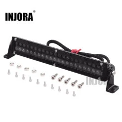 High Performance Metal 44 LED Roof Lamp Light Bar For 1/10 RC Crawler Axial SCX10 D90 TAMIYA CC01 TRX-4 Trx4