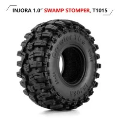 INJORA 58*24mm Swamp Stomper 1.0" Wheel Tires For 1/24 1/18 RC Crawler Car SCX24 AX24 TRX4M FCX24 (T1015) -Remote Control Car Shop S03a8aa1c3bcd44c1823a5fd3935a52c6N
