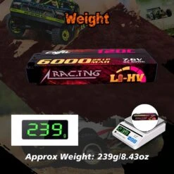 CNHL Lipo 2S 7.6V Battery 6000mAh 120C HV Hard Case With EC5 Plug For RC Car Boat Drone Airplane Truck Tank Vehicle Truggy 12 CNHL Lipo 2S 7.6V Battery 6000mAh 120C HV Hard Case With EC5 Plug For RC Car Boat Drone Airplane Truck Tank Vehicle Truggy -Remote Control Car Shop S03fc6f98f2ee4c24b2f0f4c9802b6985p