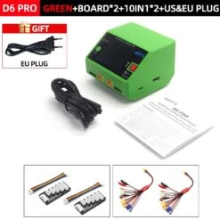 HOTA D6 Pro Smart Charger Dual Channel AC200W DC650W US/EU 15A Lipo NiZn/Nicd/NiMH Battery Charger Wireless Charging For RC FPV -Remote Control Car Shop S055662f98f924d53a89435952854fbe5T