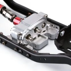 INJORA 313mm 12.3" Wheelbase Metal Chassis Frame With Prefixal Shiftable Gearbox For 1/10 RC Crawler Car Axial SCX10 90046 -Remote Control Car Shop S07076e710f26465d8aebb78335cfe4974