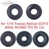 4PCS 1.9 Inch RC Car Wheels Tires Rubber Rocks Crawler Tyre For 1/10 Traxxas Redcat Axial SCX10 RC4WD D90 TF2 Tamiya