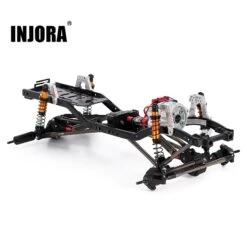 INJORA 313mm Wheelbase Metal Chassis Frame With Prefixal Single / 2-Speed Transmission For 1/10 RC Crawler Car Axial SCX10 90046