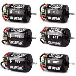 INJORA 540 Brushed Motor Waterproof 13T 21T 35T 45T 55T 80T For 1:10 RC Car Crawler Axial SCX10 AXI03007 90046 Redcat Gen8 -Remote Control Car Shop S0cf7fecde1154fec8b9a7d8d6a7fcc12F