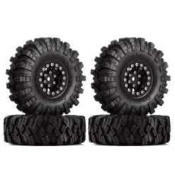 INJORA 1.0 Beadlock Wheel Rims Mud Terrain Tires Set For 1/24 RC Crawler Car Axial SCX24 FMS FCX24 Enduro24 AX24 (W1049-T1007) -Remote Control Car Shop S0d1c0b48638f4dcf9b936102d40db064a