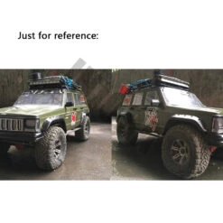 INJORA 1:10 RC Crawler Black Rubber Fender Flares For Axial SCX10 II 90046 90047 Body Car Shell -Remote Control Car Shop S0d94f8801c8d4f3498bfe0a0316d880et