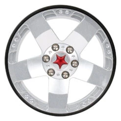 INJORA 4PCS Metal 2.2 Beadlock Wheel Rim 5 Spokes Hub For 1/10 RC Rock Crawler Axial SCX10 90046 RR10 Wraith TRX4 -Remote Control Car Shop S0e983c4cfd2444639f636ed2f3f87322D