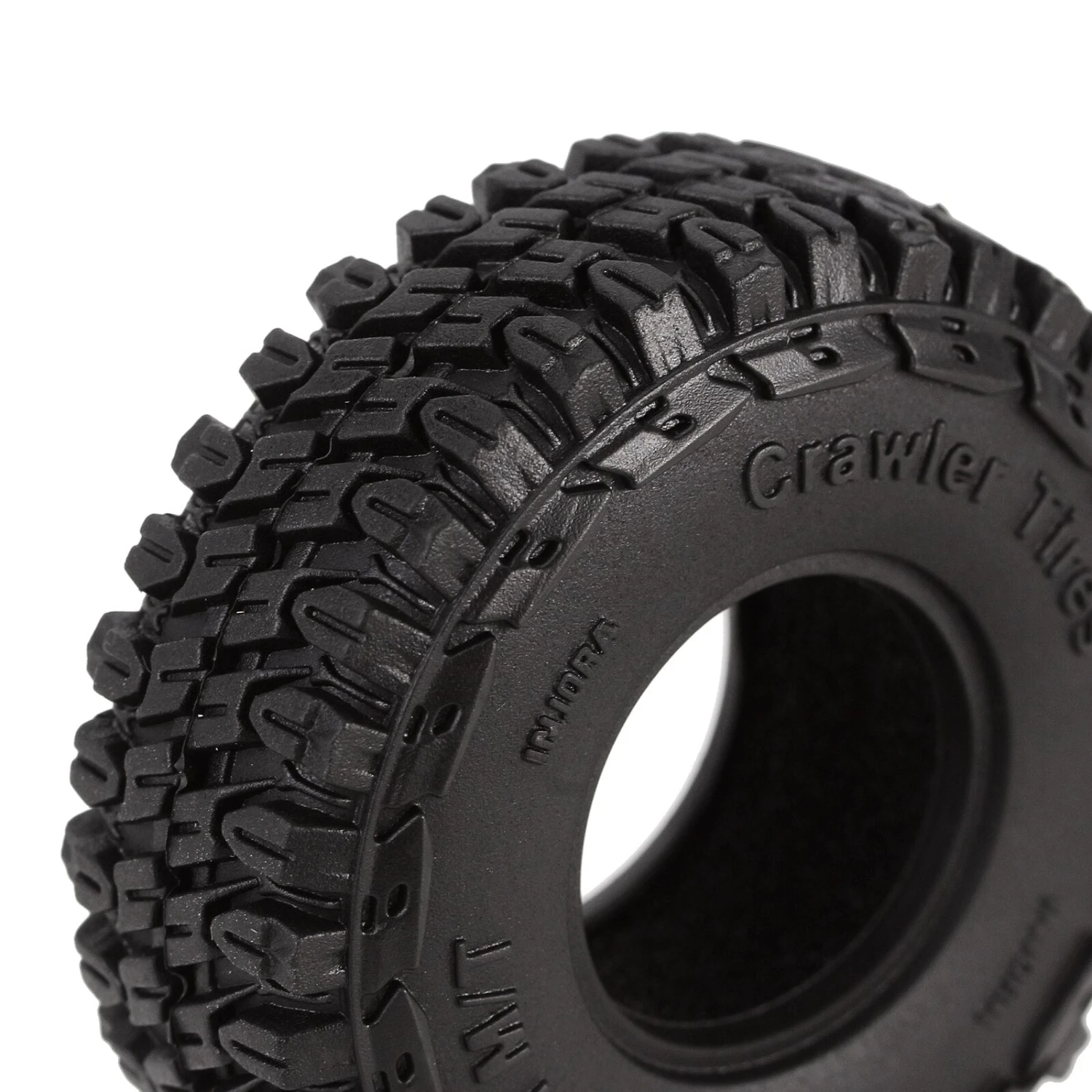 INJORA 1.0" Soft Rubber Mud Terrain Wheel Tires For 1/18 1/24 RC Crawler Car Axial SCX24 Gladiator AX24 Upgrade Part (T1002) 4 INJORA 1.0" Soft Rubber Mud Terrain Wheel Tires For 1/18 1/24 RC Crawler Car Axial SCX24 Gladiator AX24 Upgrade Part (T1002) - Image 4