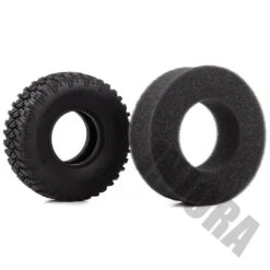 INJORA 4Pcs 1.55" Soft Rubber Wheel Tires 1.55 Inch Tyre For RC Crawler Car Tamiya CC01 LC70 LC80 1/18 Aixal UTB18 Capra -Remote Control Car Shop S10642900f302411eab32ca7667cff08cx