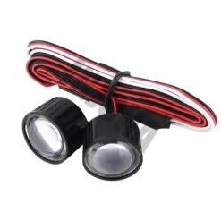 INJORA 22mm Headlight LED Light With Controller Board For 1/10 RC Crawler Axial SCX10 90046 Jeep Wrangler Body Shell -Remote Control Car Shop S10e78f75ad714483a8f8b3e6ea45af25A