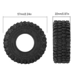 INJORA 57*22mm Super Soft Sticky 1.0 Wheel Tires For 1/18 1/24 RC Crawler Car TRX4M Axial SCX24 AX24 Upgrade (T1016) 11 INJORA 57*22mm Super Soft Sticky 1.0 Wheel Tires For 1/18 1/24 RC Crawler Car TRX4M Axial SCX24 AX24 Upgrade (T1016) -Remote Control Car Shop S112aaec7cd5544b8ab94b7239ee31b8cN