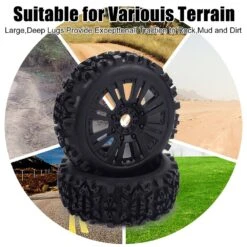 ZD Racing 1/8 Scale RC Buggy Vehicle Wheels And Tires Sets 17mm Hex For Redcat Team Losi VRX HPI Kyosho HSP Carson Parts 120mm -Remote Control Car Shop S11a34d0fb39a4c6ab84b670ac4dd2d18o