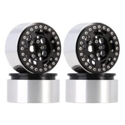 INJORA 4PCS CNC Aluminum 1.9" Beadlock Wheel Rim Hub For 1/10 RC Crawler Car Axial SCX10 90046 TRX4 Redcat Gen8 -Remote Control Car Shop S14f01a22501e456580688e9f544cba05e