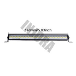 INJORA 148MM Super Bright 36 LED Light Bar For 1/10 RC Crawler Car Axial SCX10 90046 TRX4 -Remote Control Car Shop S1697f347498f4a198967d795d7cbdb23s