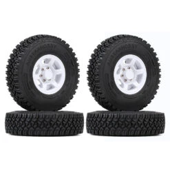 INJORA 4PCS 1.55 Beadlock Plastic Wheel Rim Tires For RC Crawler Car AX90069 Tamiya CC01 LC70 MST JIMNY 1/18 Aixal UTB18 Capra -Remote Control Car Shop S1cfcf0e87ead4b2b8116141436108ecd2