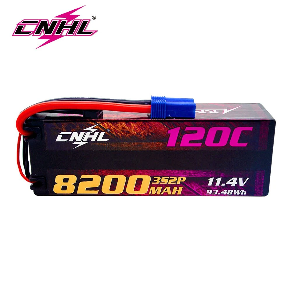 CNHL Lipo 3S 11.4V Battery 8200mAh 120C HV Hard Case With EC5 Plug For RC Car Boat Airplane Truck Tank Vehicle Truggy Buggy 1 CNHL Lipo 3S 11.4V Battery 8200mAh 120C HV Hard Case With EC5 Plug For RC Car Boat Airplane Truck Tank Vehicle Truggy Buggy