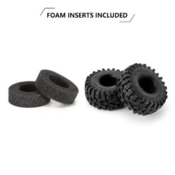 INJORA 58*24mm Swamp Stomper 1.0" Wheel Tires For 1/24 1/18 RC Crawler Car SCX24 AX24 TRX4M FCX24 (T1015) -Remote Control Car Shop S211d09d9d82648409681bdcd079fce9a6